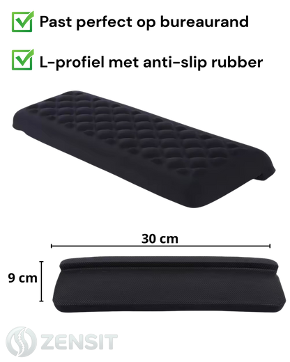 ZENSIT Soothe™ — Elleboog- en onderarmsteun voor bureau (2-pack)