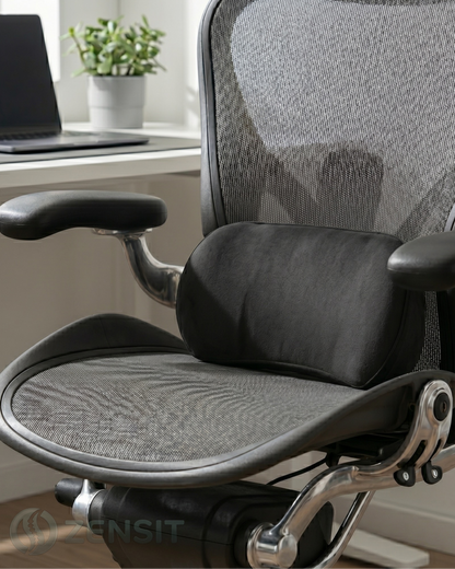 ZENSIT Nomad™ – Compact memory-foam steunkussen (multi-positioneel)